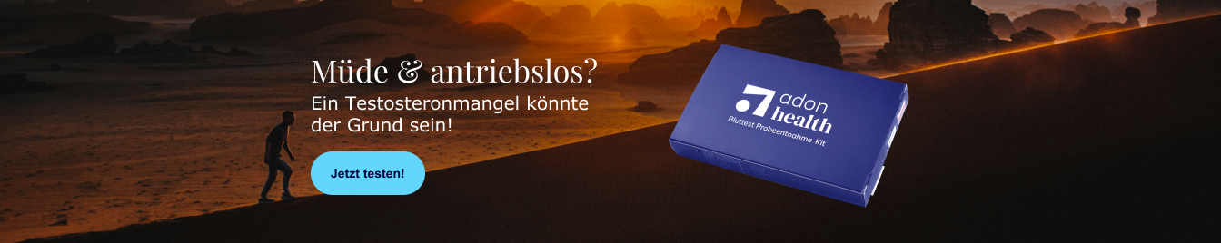 Jetzt Testosteronmangel testen