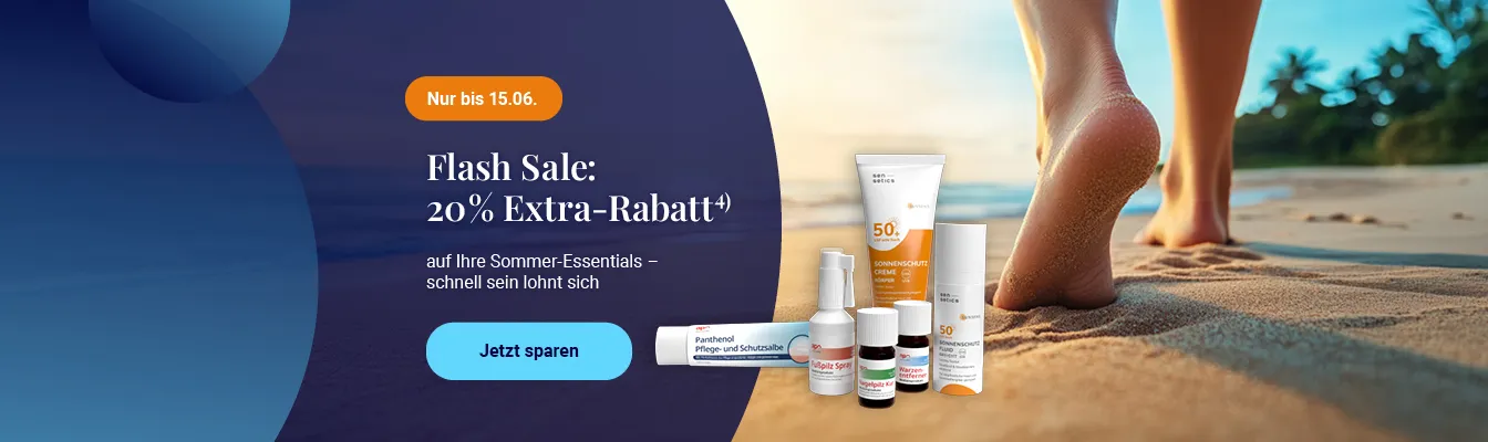 Flash Sale: 20 % Extra-Rabatt auf alle Produkte der Marken apodiscounter und sensetics