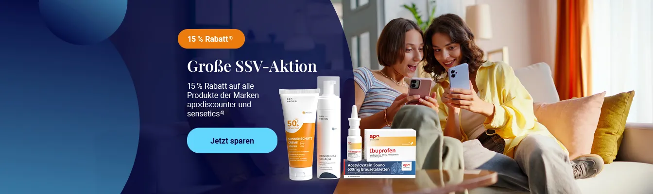Große SSV-Aktion - 15 % Rabatt