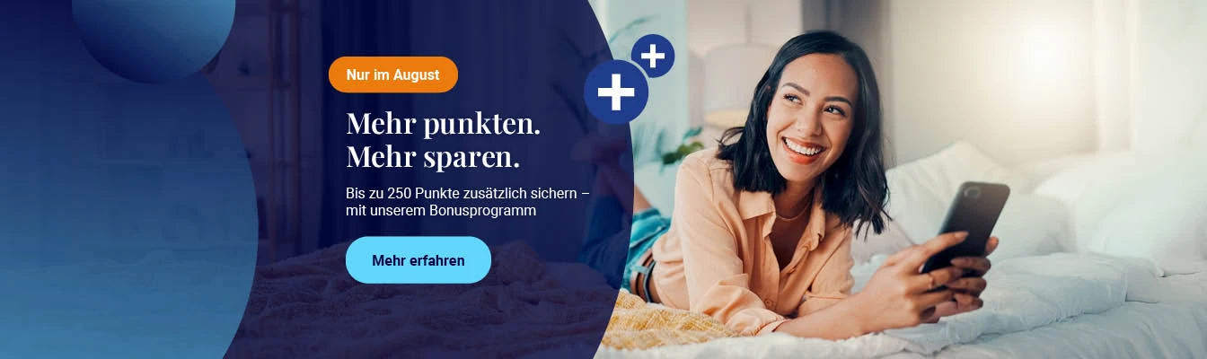 Mehr punkten. Mehr sparen.
