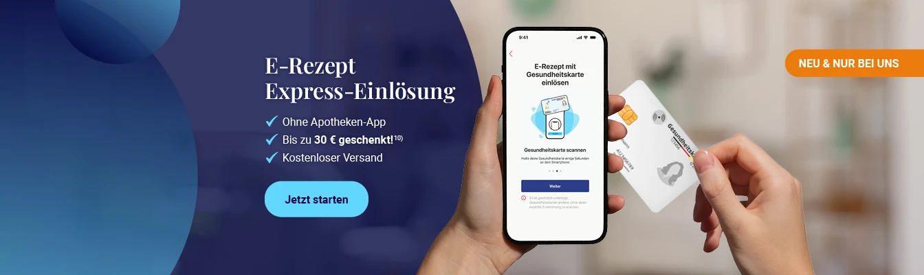E-Rezept Express-Einlösung - ohne Apotheken-App