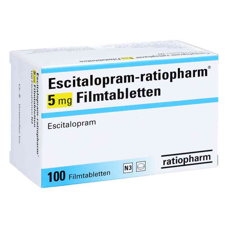 Escitalopramratiopharm 5mg 100 stk günstig bei