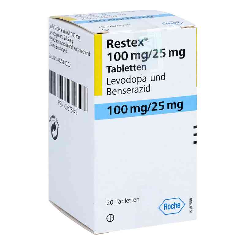 Restex 100mg/25mg 20 stk online kaufen günstig bei apo.com