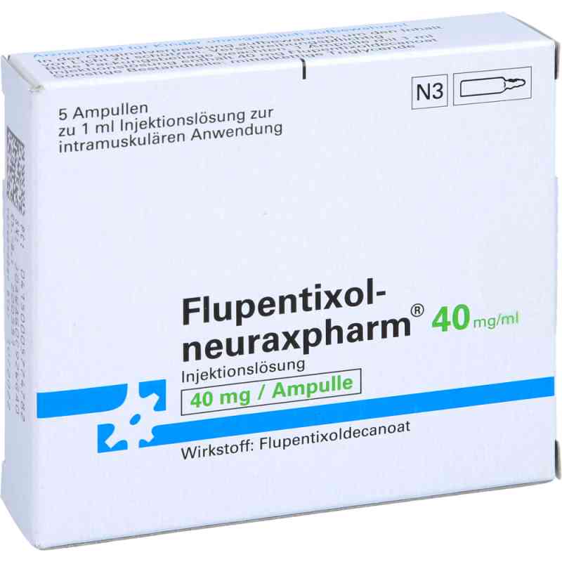 Flupentixol neuraxpharm 40 mg/ml iniecto lösung 5X1 ml