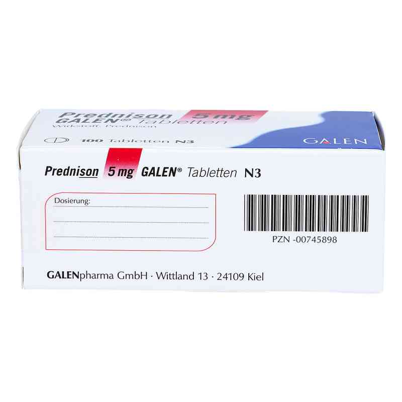 Prednison 5mg GALEN 100 stk günstig bei