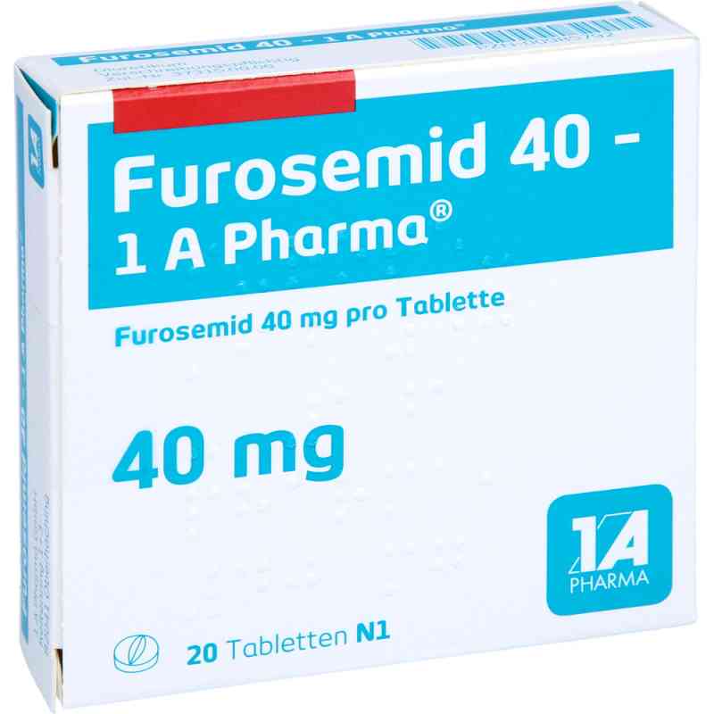 Furosemid genericon 40 mg tabletten