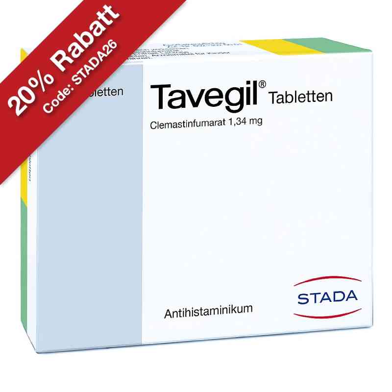 Tavegil bei allergischem Schnupfen und Juckreiz 20 stk von STADA Consumer Health Deutschland GmbH PZN 01006571