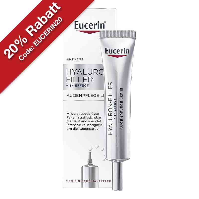 Eucerin Anti-Age Hyaluron-Filler Augenpflege Creme 15 ml von Beiersdorf AG Eucerin PZN 01552397