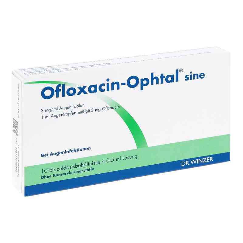 Ofloxacin-ophtal sine 3 mg/ml Augentropfen 10X0.5 ml