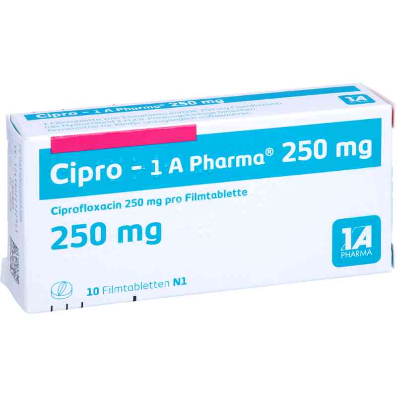 Cipro1A Pharma 250mg 10 stk günstig bei