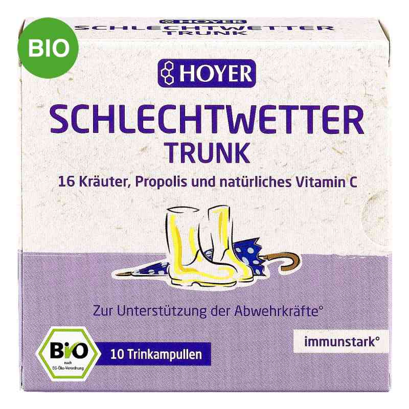 Hoyer Schlechtwetter Trunk Trinkampullen 10X10 ml von HOYER GmbH PZN 02002718