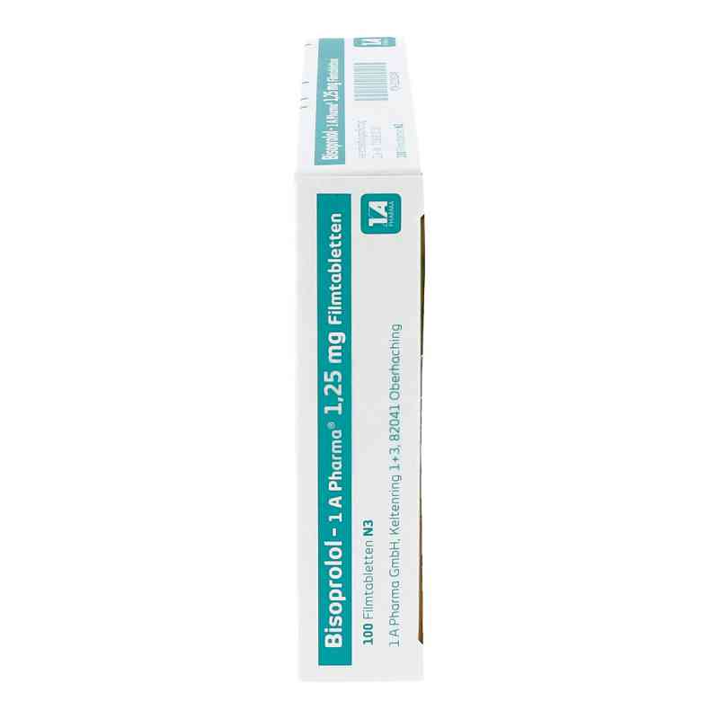 Bisoprolol-1a Pharma 1,25 mg Filmtabletten 100 stk
