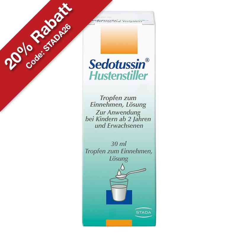 Sedotussin Hustenstiller Tropfen 30 ml von STADA Consumer Health Deutschland GmbH PZN 02517204