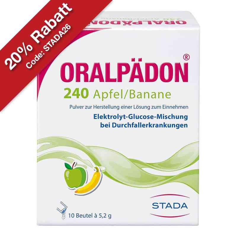 Oralpädon 240 Apfel-Banane Elektolytepulver 10 stk von STADA Consumer Health Deutschland GmbH PZN 02563032