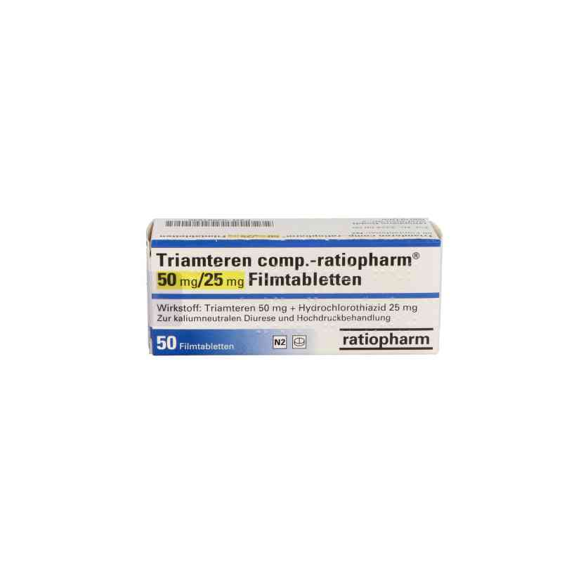 Triamteren comp.ratiopharm 50mg/25mg 50 stk