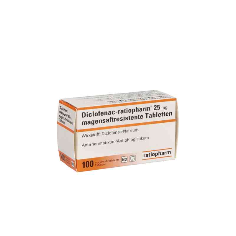 Diclofenac-ratiopharm 25mg 100 stk online kaufen