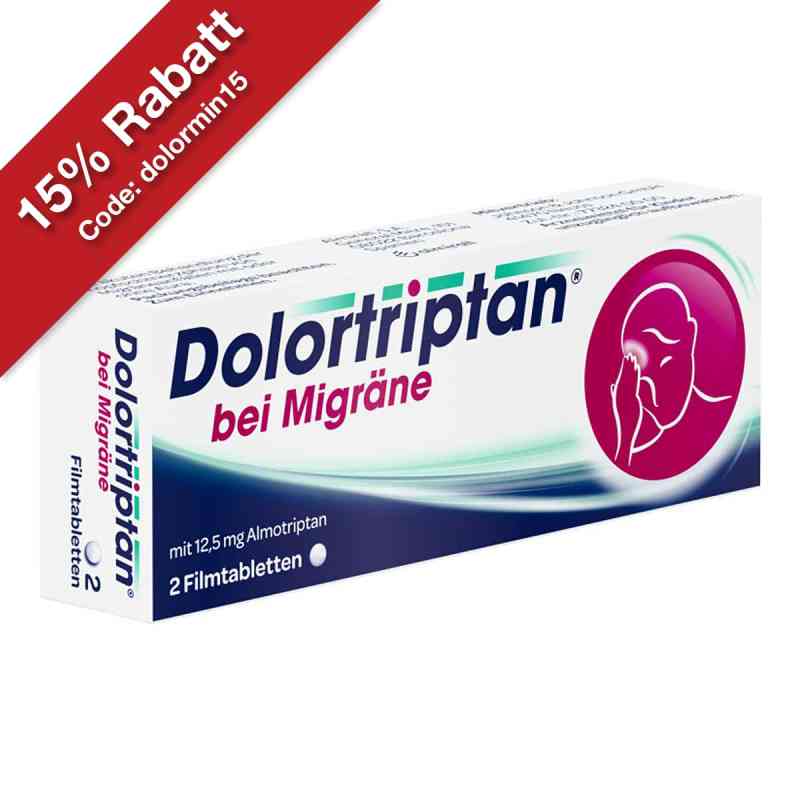 Dolortriptan® bei Migräne 2 stk von Kenvue Germany GmbH (OTC) PZN 03029613