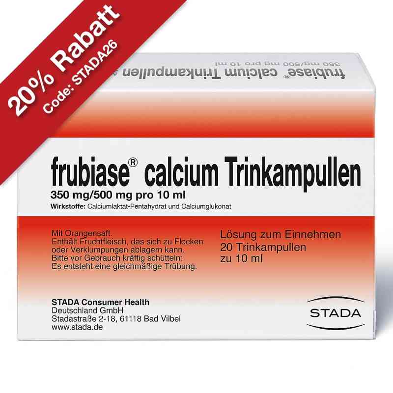 Frubiase Calcium T Trinkampullen 20 stk von STADA Consumer Health Deutschland GmbH PZN 03126813
