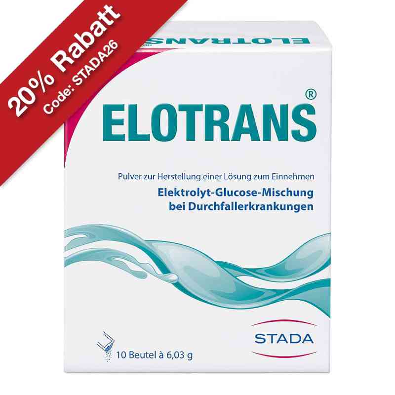 Elotrans Elektrolyte Pulver 10 stk von STADA Consumer Health Deutschland GmbH PZN 03400496