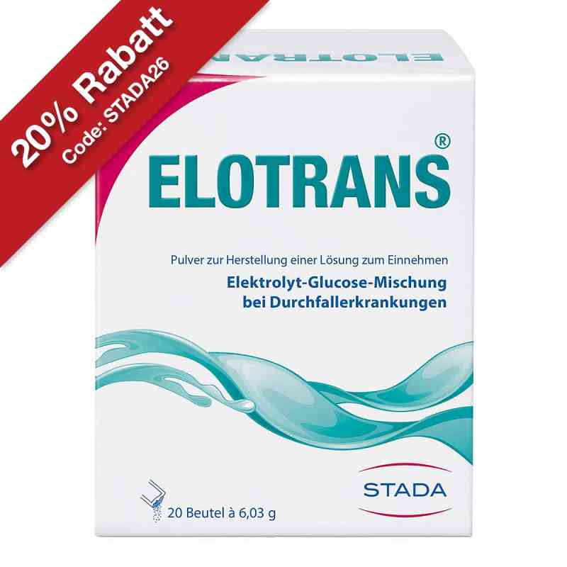 Elotrans Elektrolyte Pulver 20 stk von STADA Consumer Health Deutschland GmbH PZN 03400504