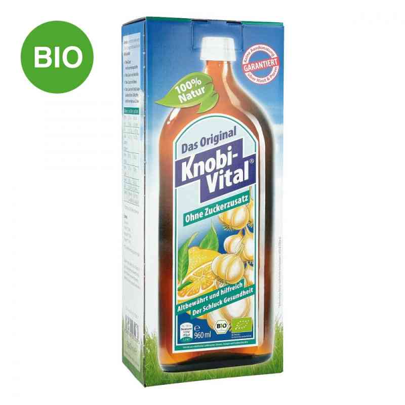 Knobivital ohne Zuckerzusatz 960 ml von KnobiVital Naturheilmittel GmbH PZN 04700450