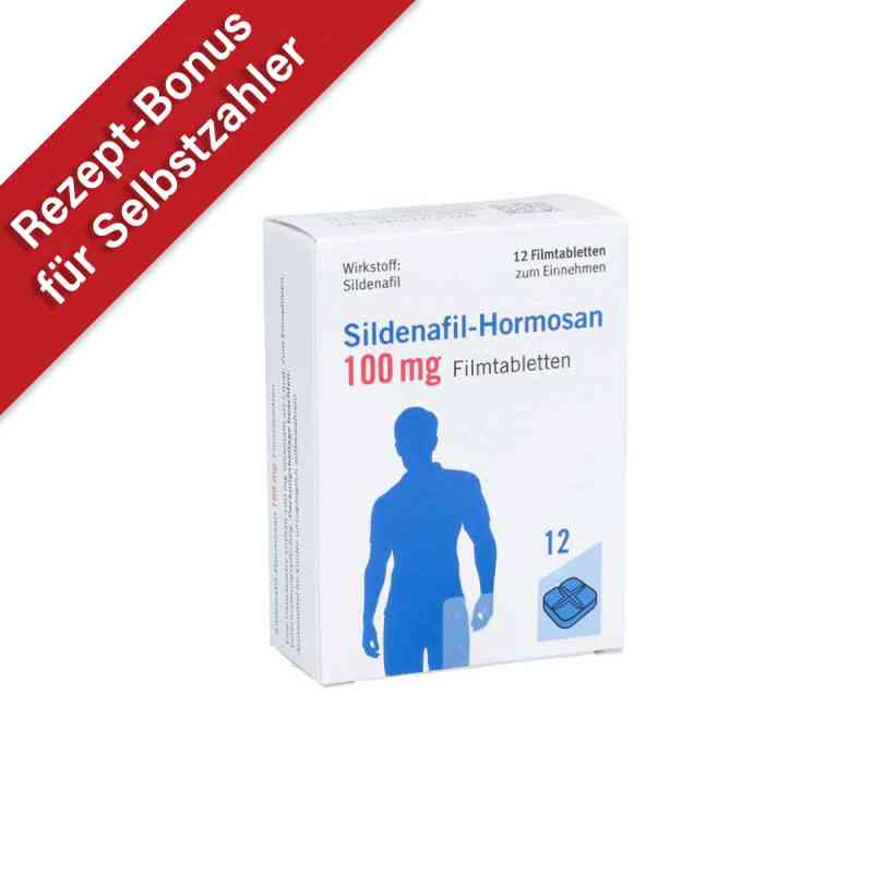 Sildenafil Hormosan 100 mg Filmtabletten 12 stk von HORMOSAN Pharma GmbH PZN 04710388