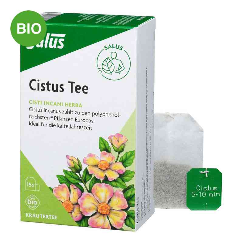Cistus Kräutertee Bio Beutel salus 15 stk von SALUS Pharma GmbH PZN 05371971