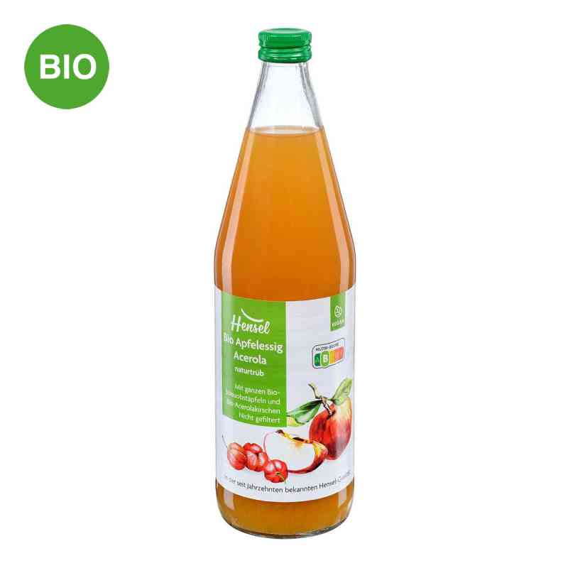 Hensel Apfelessig naturtr.m.5% Acerola bio 750 ml von SALUS Pharma GmbH PZN 06078687