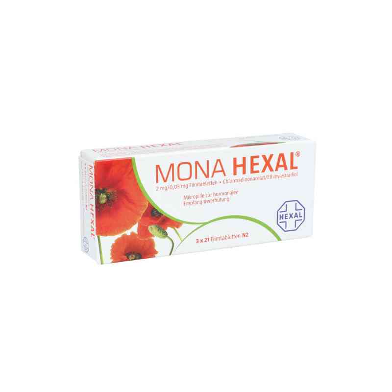 MONA HEXAL 2mg/0,03mg 3X21 stk günstig bei