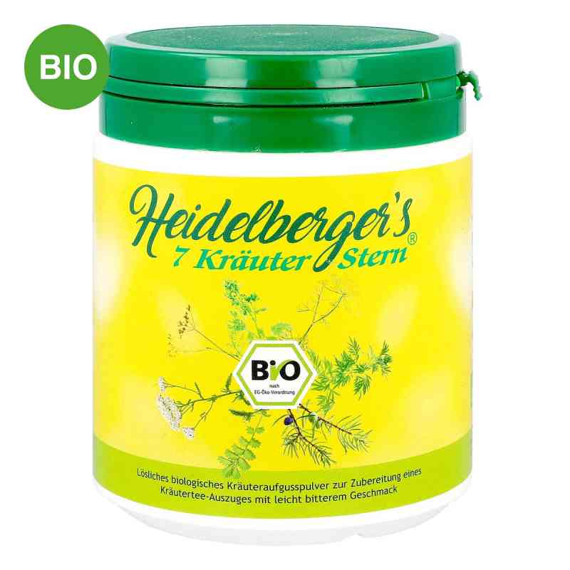 Bio Heidelbergers 7 Kräuter Stern Tee 250 g von Gesundheitsversand A. Heine GmbH PZN 06127167