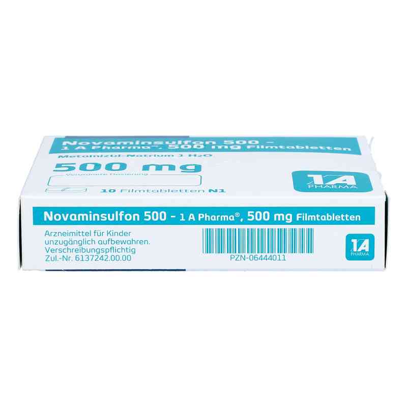 Novaminsulfon 5001A Pharma 10 stk günstig bei Novaminsulfon 5001A Pharma 10 stk günstig bei