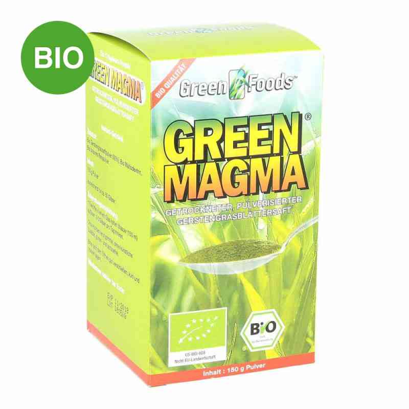 Green Magma Gerstengrasextrakt Pulver 150 g von allcura Naturheilmittel GmbH PZN 06641154