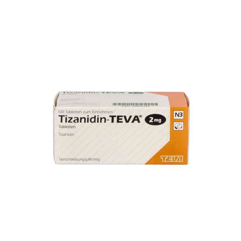 Tizanidin Teva 2 mg Tabletten 100 stk günstig bei
