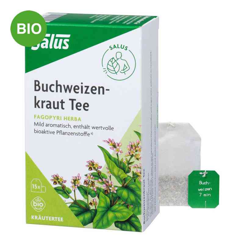 Buchweizenkraut Tee Fagopyri herba bio Salus 15 stk von SALUS Pharma GmbH PZN 06765749