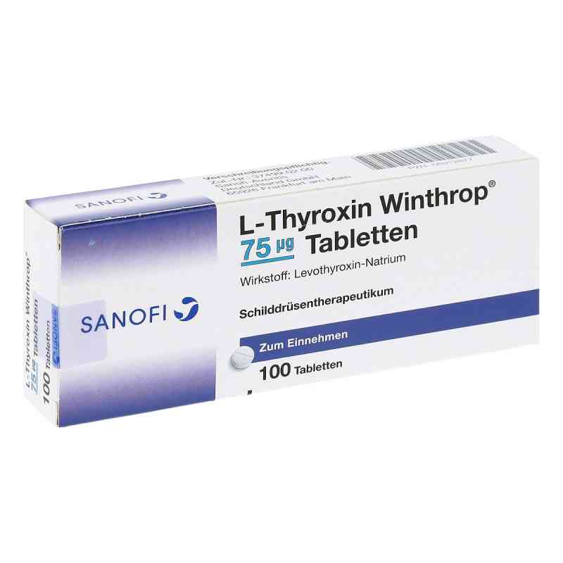 L thyroxin Winthrop 75 my g Tabletten 100 Stk