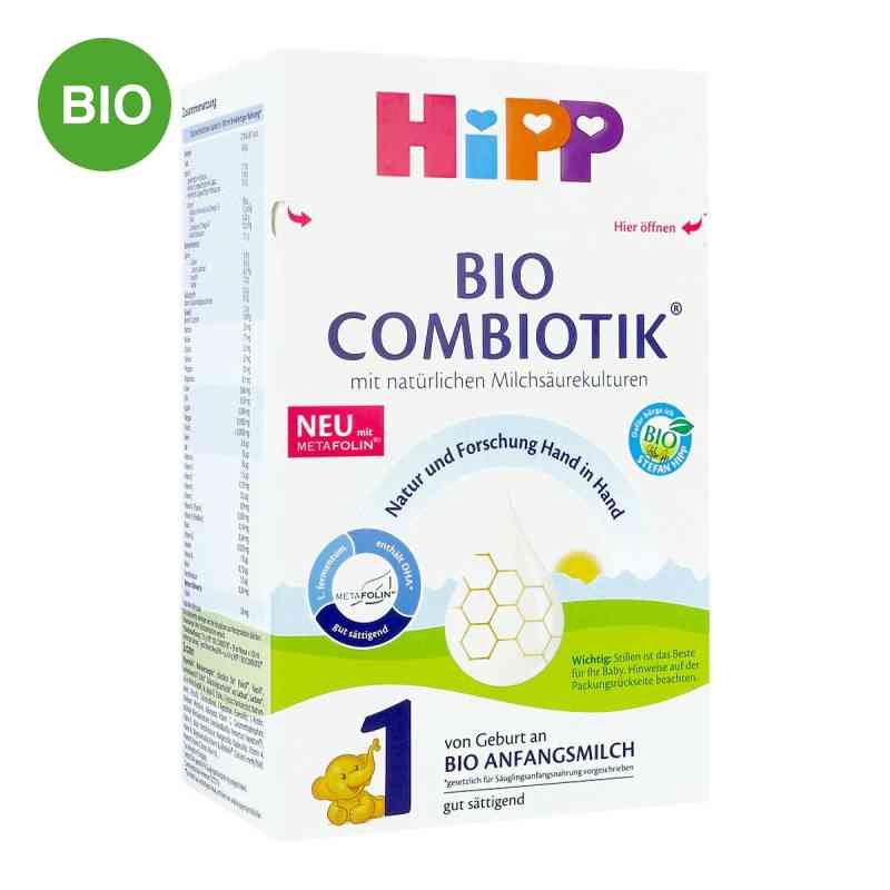 Hipp 1 Bio Combiotik Pulver 600 g von HiPP GmbH & Co.Vertrieb KG PZN 06946184