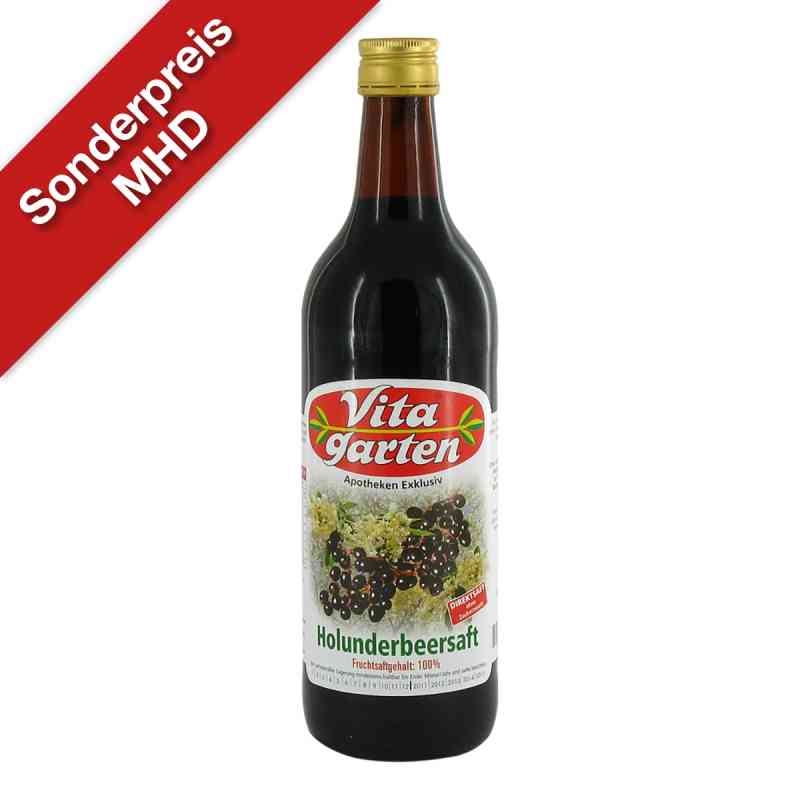 Vitagarten Holunderbeer Saft 750 ml von Obstsaftkelterei PZN 07221773
