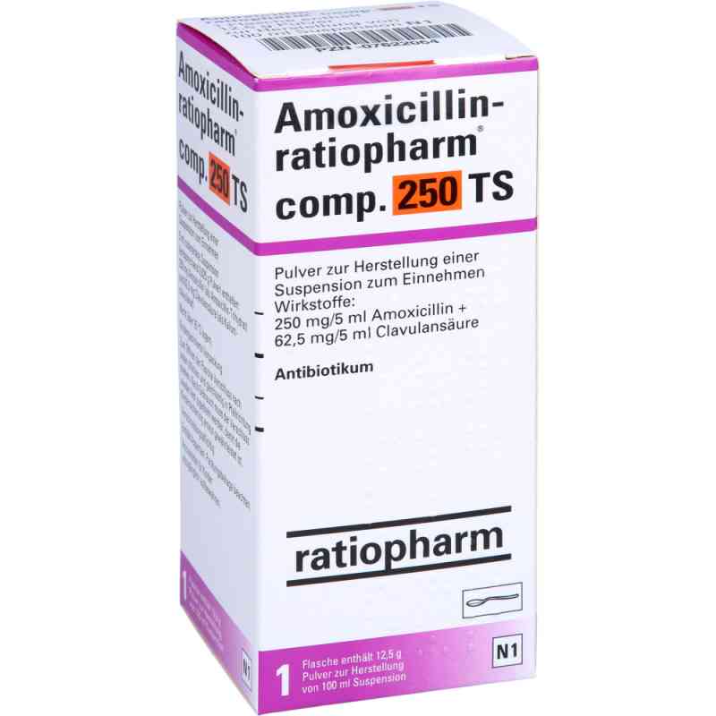 Amoxicillinratiopharm compositus 250 TS 100 ml