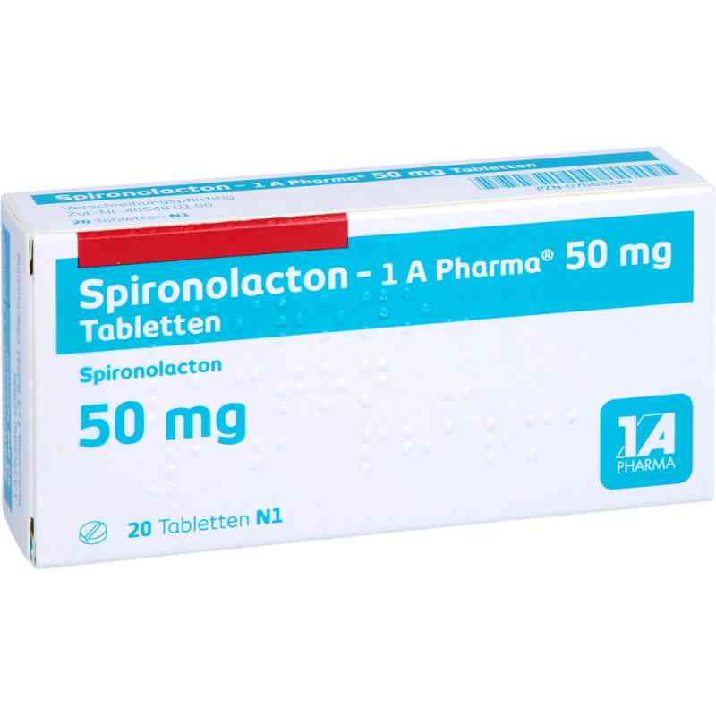 Spironolacton1a Pharma 50 mg Tabletten 20 stk