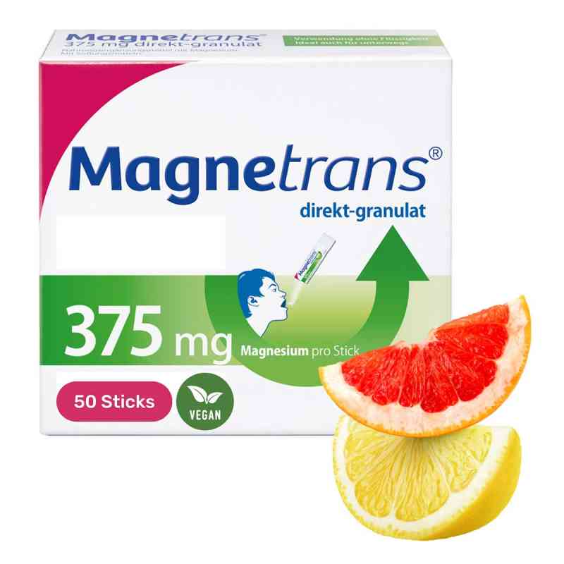Magnetrans direkt 375mg Magnesium Granulat 50 stk