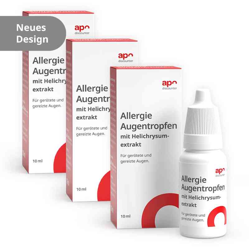 Allergie Augentropfen mit Helichrysumextrakt von apodiscounter 3x10 ml von OMISAN FARMACEUTICI PZN 08102212