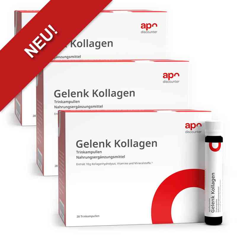 Gelenk-Kollagen von apodiscounter 3x28 stk von apo.com Group GmbH PZN 08108412