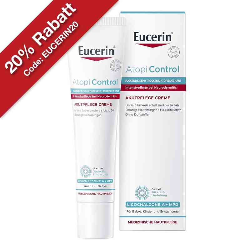 Eucerin® Atopi Control Akutpflege Creme  40 ml von Beiersdorf AG Eucerin PZN 08454781