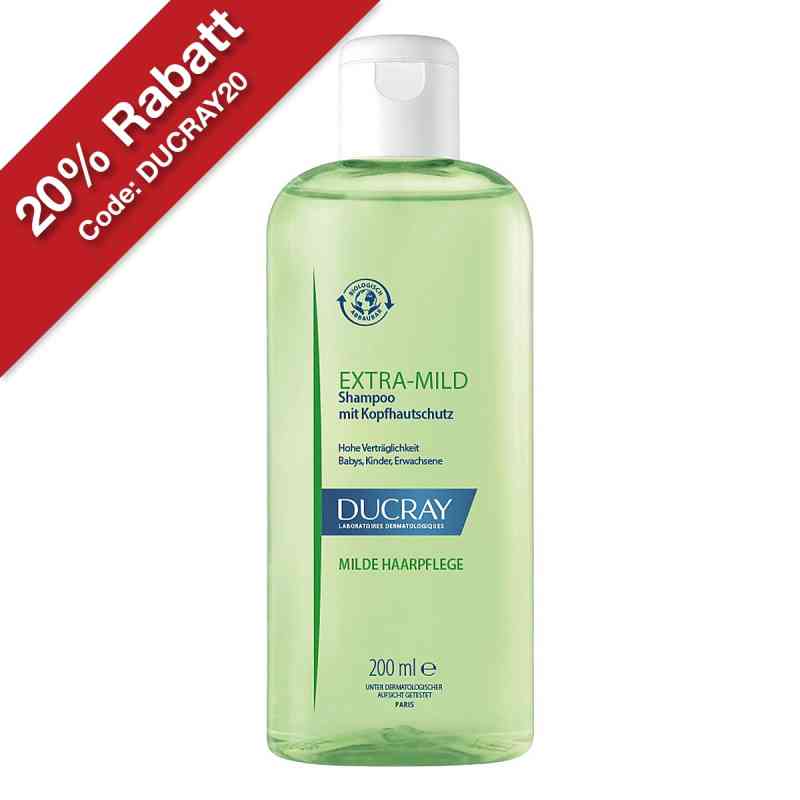 DUCRAY EXTRA MILD - Mildes Shampoo für die ganze Familie 200 ml von PIERRE FABRE DERMO KOSMETIK GmbH PZN 08816215