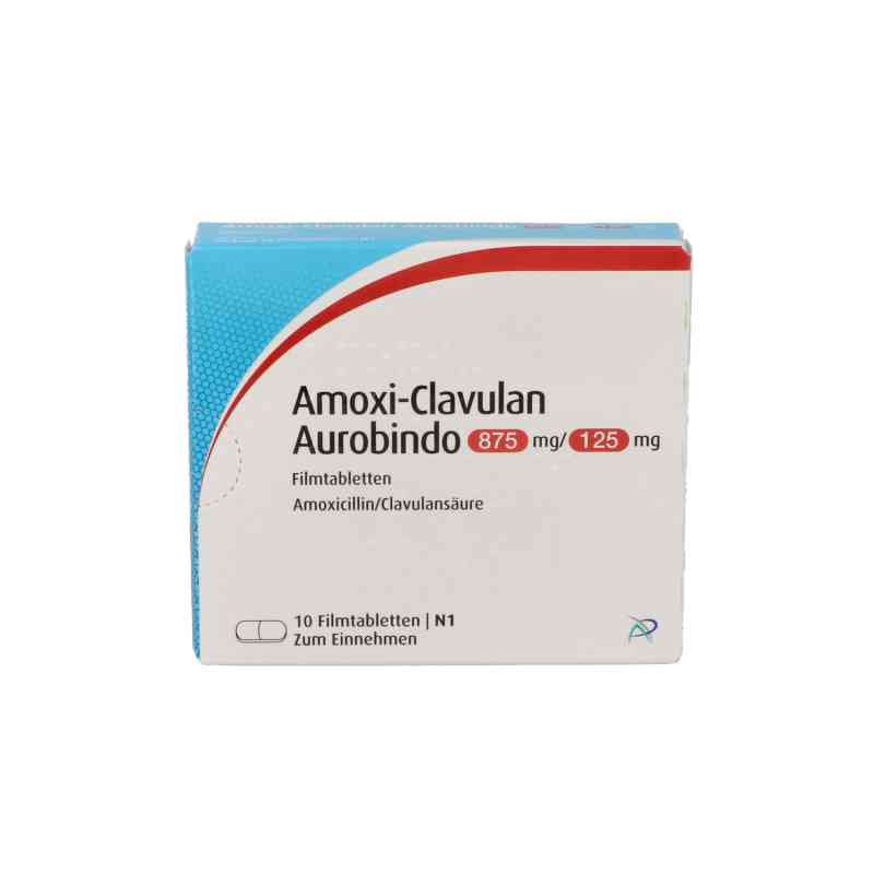 Amoxi-Clavulan Aurobindo 875mg/125mg 10 stk