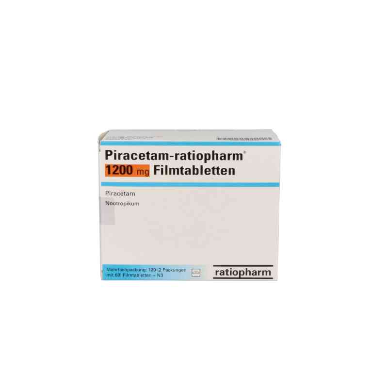 Piracetamratiopharm 1200 mg Filmtabletten 120 stk