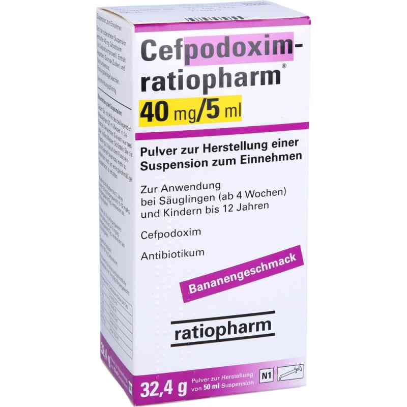 Cefpodoxim Ratiopharm 40mg 5ml 50 Ml Gunstig Bei Apo Com