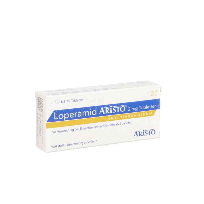 LOPERAMID Akut Aristo 2 Mg Tabletten – 10 Stück, Bei Durchfall, Schnell Wirksam