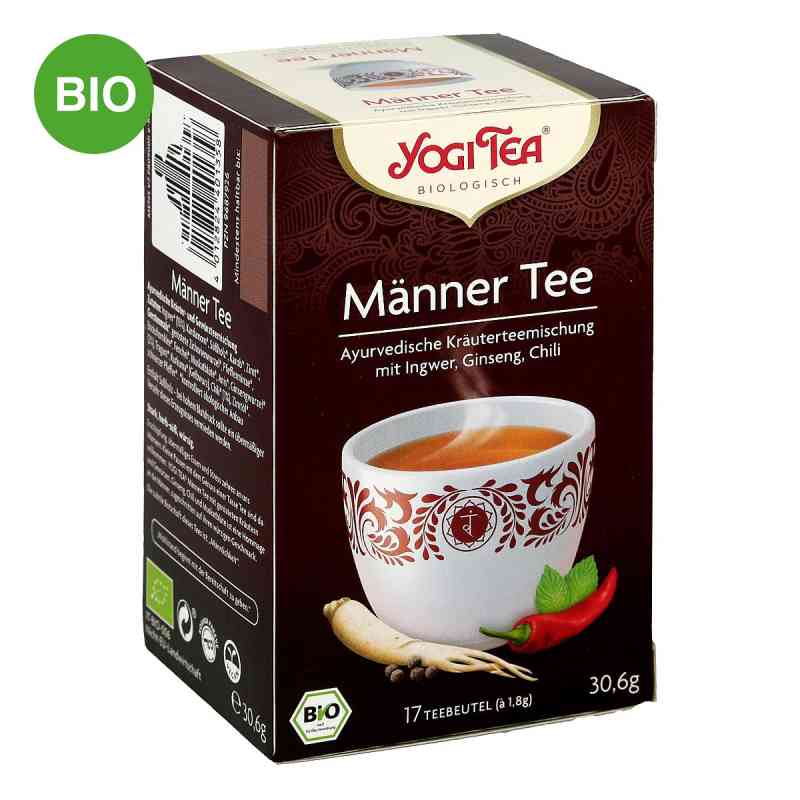 Yogi Tea Männer Bio Filterbeutel 17X1.8 g von YOGI TEA GmbH PZN 09687926