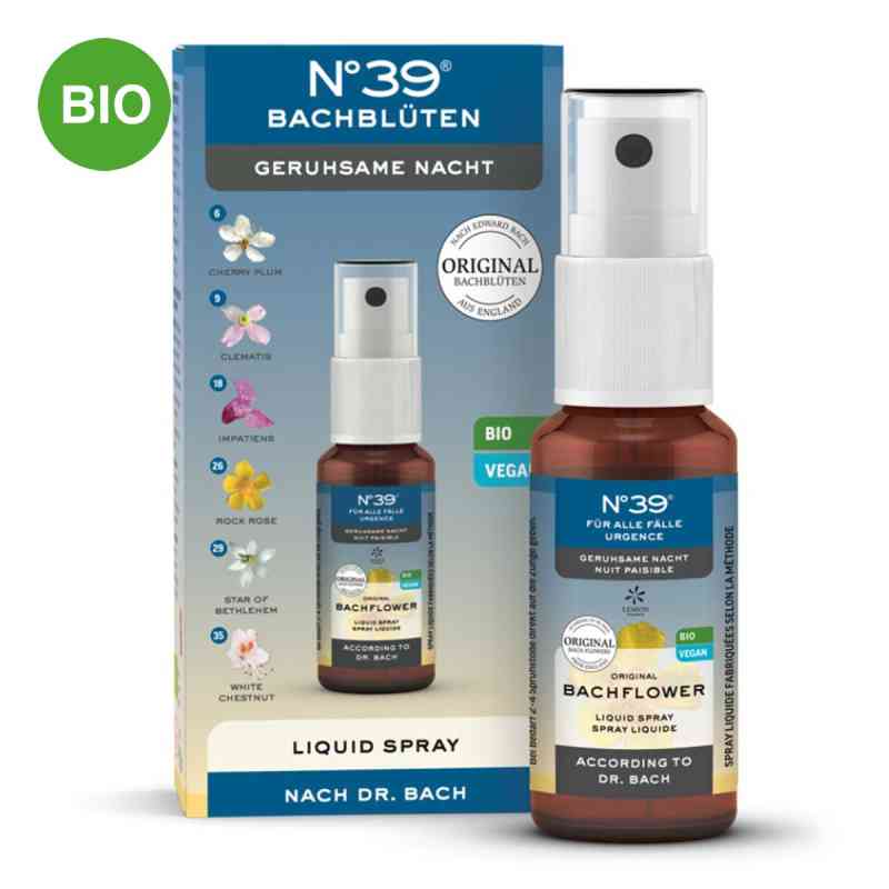 Bachblüten Notfall Nummer 3 9 Spray Nacht 20 ml von Hager Pharma GmbH PZN 09892980